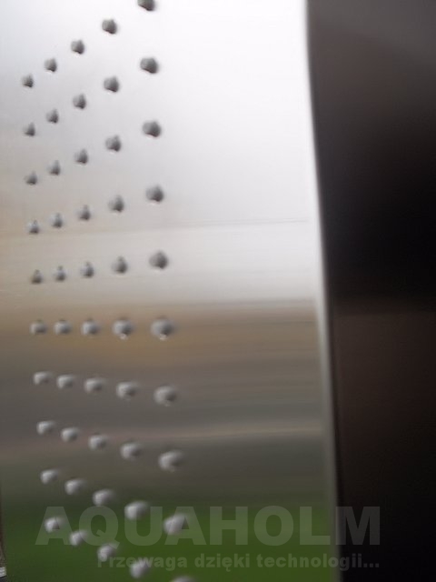 Aquaholm panel prysznicowy z hydromasażem, wymiary 175cm x 12cm, model 053
