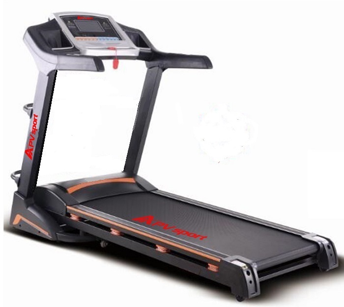 APVsport Bieżnia elektryczna do biegania i chodzenia APV900 S, ekran LCD, pas biegowy 130x38cm