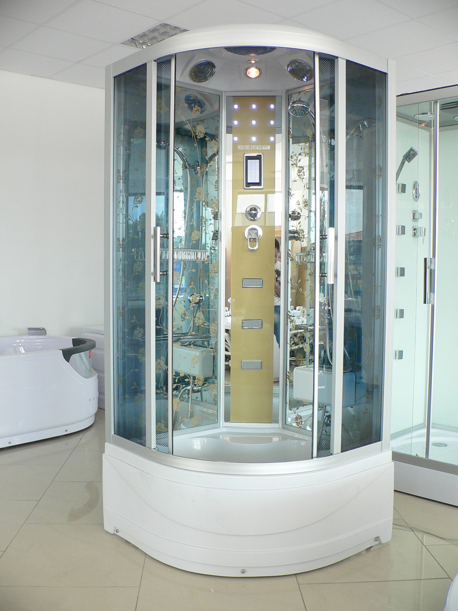 Treg K11 Kabina prysznicowa z hydromasażem 90cm x 90cm