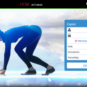 APVsport Bieżnia elektryczna do biegania i chodzenia APV5000 S, ekran TFT ANDROID 7 cali, pas biegowy 130x40cm