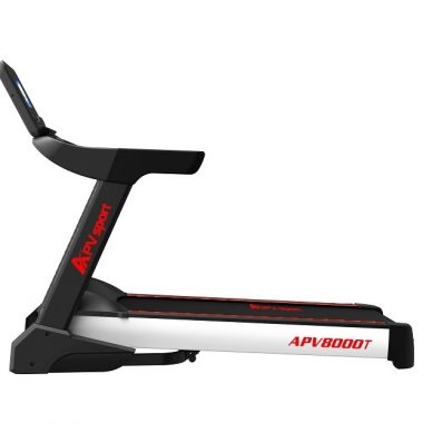 APVsport Bieżnia elektryczna do biegania i chodzenia APV8000T S, ekran TFT ANDROID 10.1 cala, pas biegowy 145x58cm