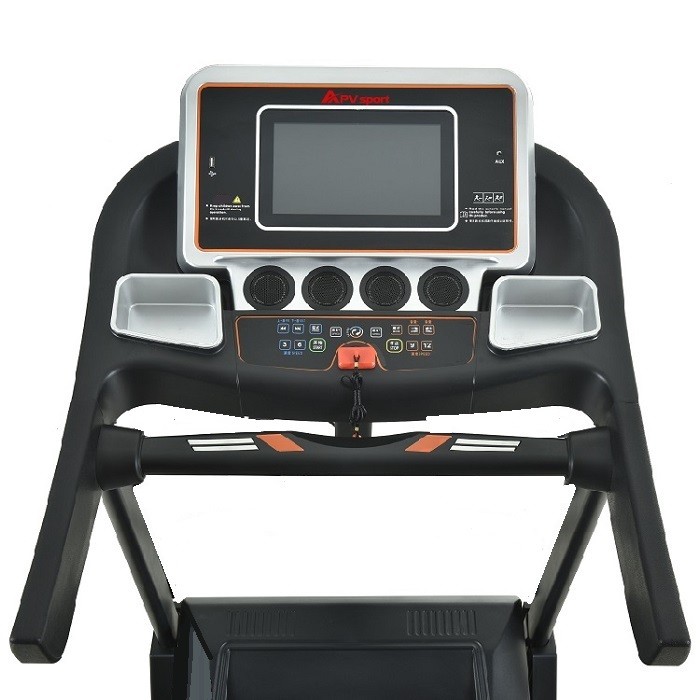 APVsport Bieżnia elektryczna do biegania i chodzenia APV600 S, ekran LCD, pas biegowy 125x38cm