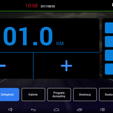 APVsport Bieżnia elektryczna do biegania i chodzenia APV6000 S, ekran TFT ANDROID 10.1 cala, pas biegowy 135x48cm
