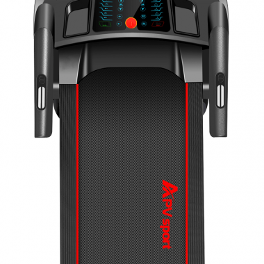 APVsport Bieżnia elektryczna do biegania i chodzenia APV6000, ekran TFT ANDROID 10.1 cala, dodatkowe wyposażenie PROMOCJA! - masażer, hantle, brzuszki, mata, pas biegowy 135x48cm