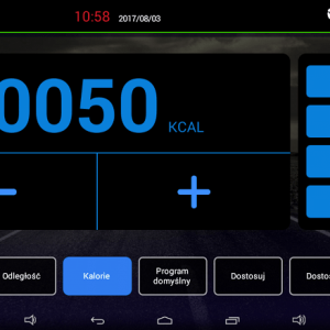APVsport Bieżnia elektryczna do biegania i chodzenia APV5000 S, ekran TFT ANDROID 7 cali, pas biegowy 130x40cm