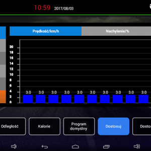 APVsport Bieżnia elektryczna do biegania i chodzenia APV5000 S, ekran TFT ANDROID 7 cali, pas biegowy 130x40cm